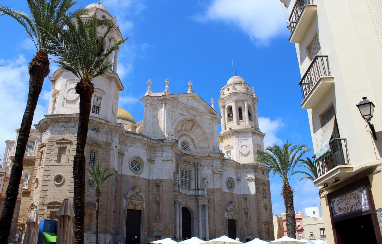 Cadiz historische Stadt am Atlantik Spaniens schon von den Phöniziern gegründet